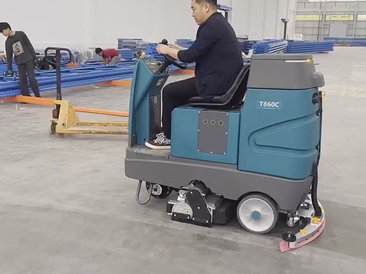 坦力洗地機：污水 “瞬吸”，地面 “秒干” 的清潔神器